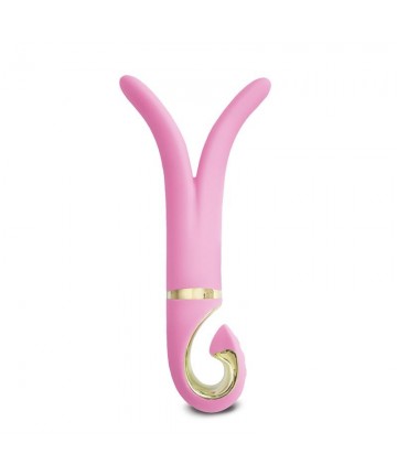 Gvibe 3 vibrador doble de silicona recargable por USB - 1