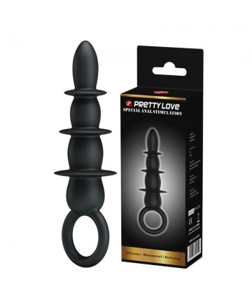 Plug para sexo anal 3 zonas de Pretty Love - 3