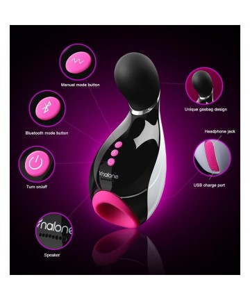 Oxxy Masturbador con Bluetooth estimulador masculino - 6