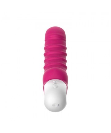 Liebe Vértigo vibrador estriado y recargable USB - 2