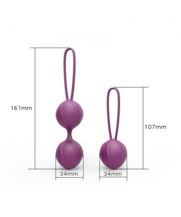 Bolas chinas Kelly de 3 bolas kegel silicona by Engily Ross - 3