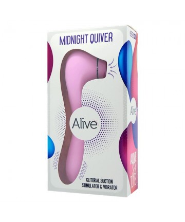 Midnight Quiver Succionador y Vibrador 2 en 1 - 8