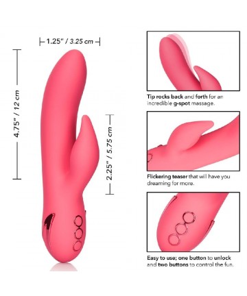 Vibrador San Francisco Sweetheart tipo conejito - 8