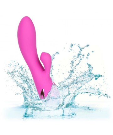 Vibrador con succionador conejito Malibu Minx de Calexotics - 6