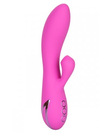 Vibrador con succionador conejito Malibu Minx de Calexotics - 1