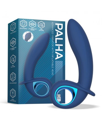 Vibrador con inflado Palha Advanced recargable USB - 4