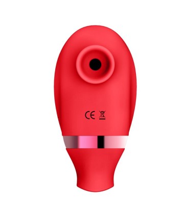 Action No. Seven Red Succionador y Vibrador con lengua 2 en 1 - 4