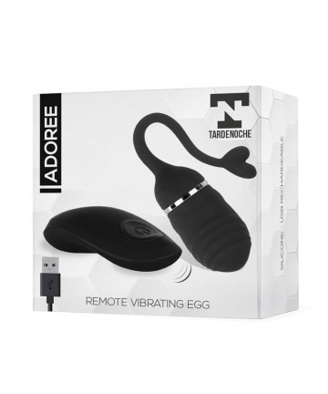 Adoree huevo vibrador USB con control remoto - 5