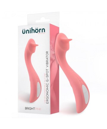 Unihörn Brightpink vibrador ergonómico de punto G - 2