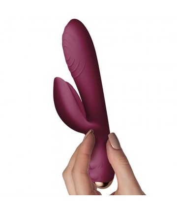 Vibrador Everygirl rabbit de silicona aterciopelada - 3