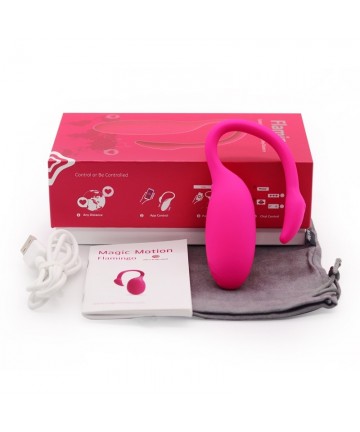 Vibrador Flamingo con control remoto