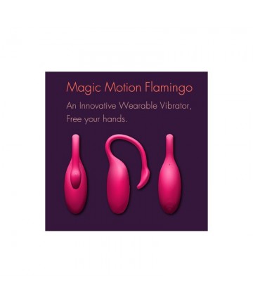 Magic Motion Flamingo vibrador con app