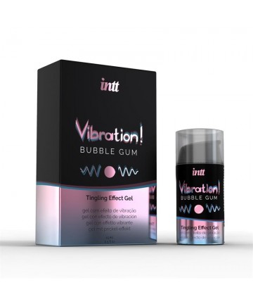 Vibration! Chicle de Fresa De Intt - 2