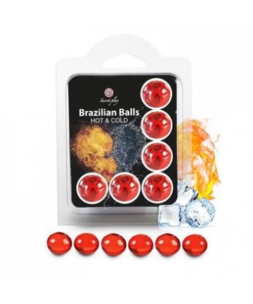 Set 6 Brazilian Balls Efecto Hot&Cold De Secret Play - 1