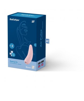 Satisfyer Curvy 2+ Rosa Succionador de Clítoris - 3