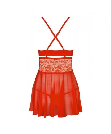 Babydoll Obsessive Rojo - 3